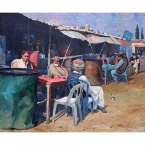 Naseeb Khan, 20 x 24 Inch, Oil on Canvas, Landscape Painting, AC-NSBK-004